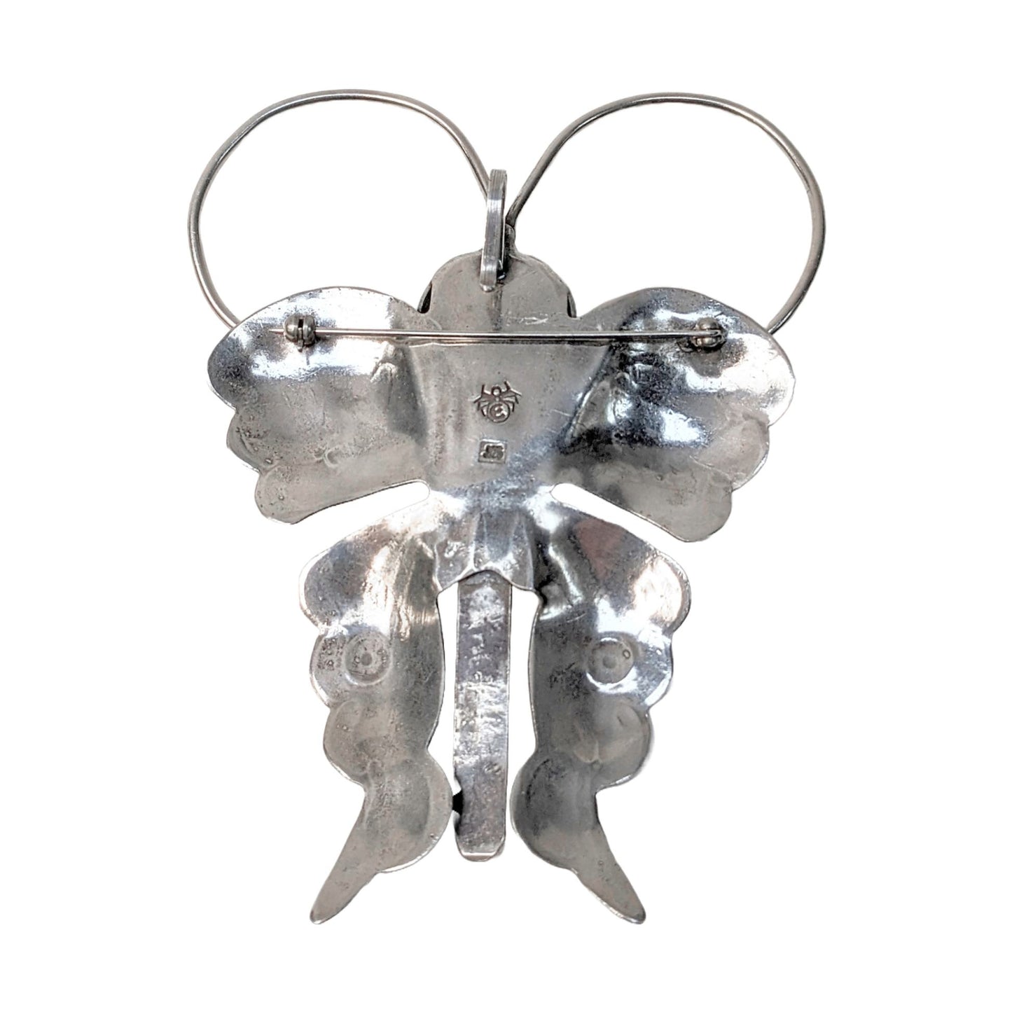 Sterling Silver Butterfly Pin