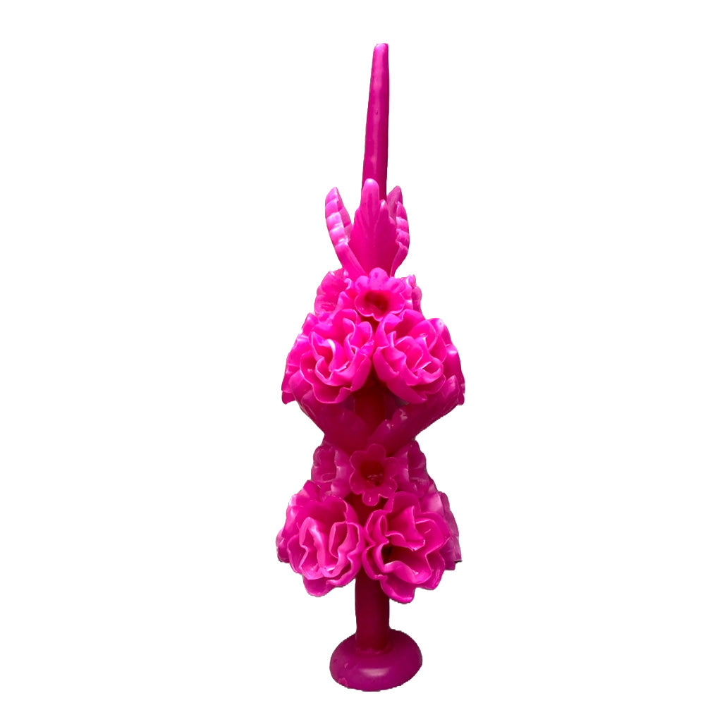 Beautiful Floral Mexican Handcrafted Candles