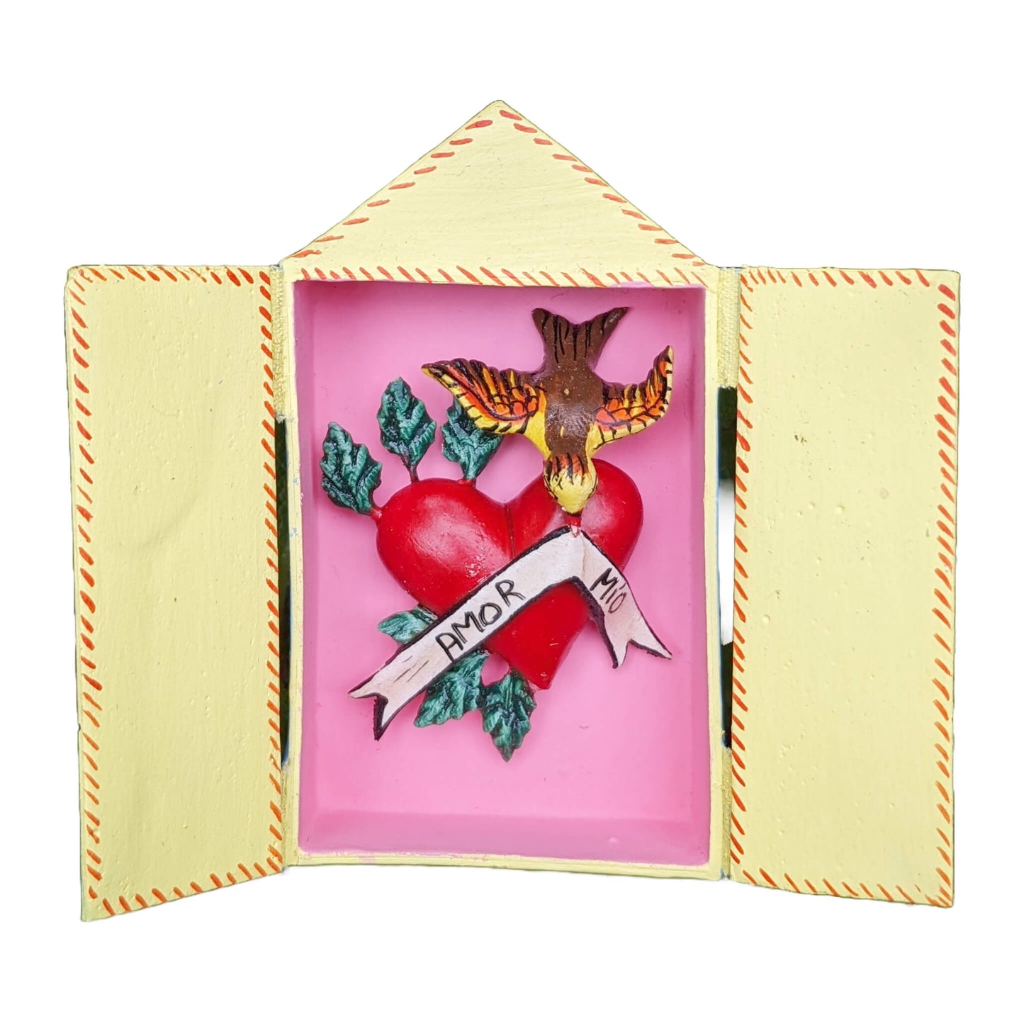 Matchbox Retablo "Amor Mio": My Love