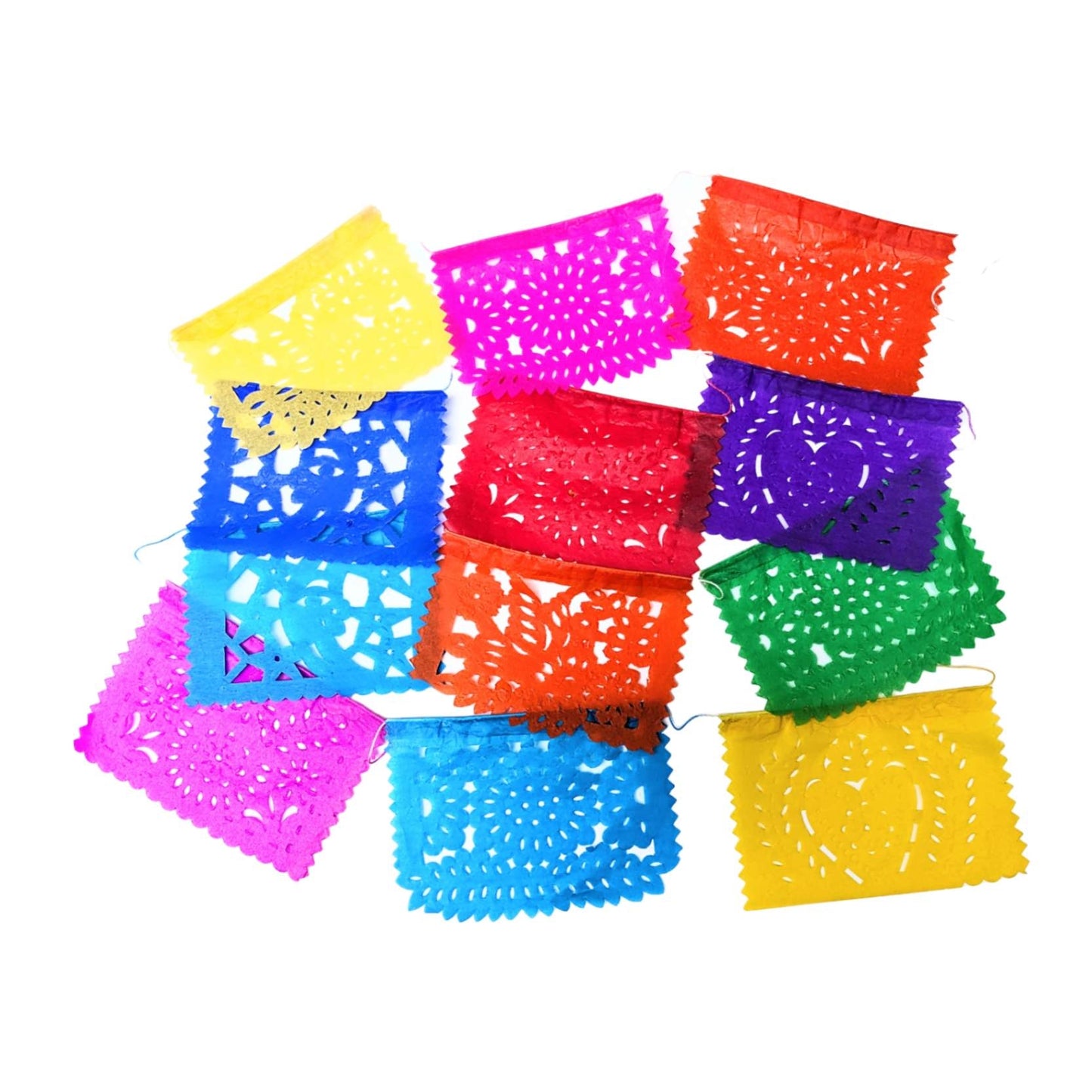 Mini Papel Picado (paper cut outs) Banners