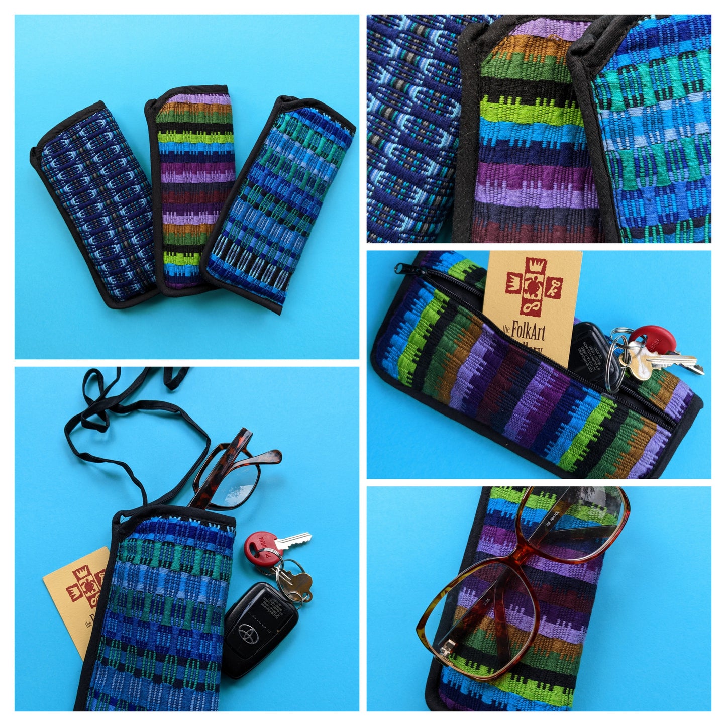 Handwoven Eyeglass Purses