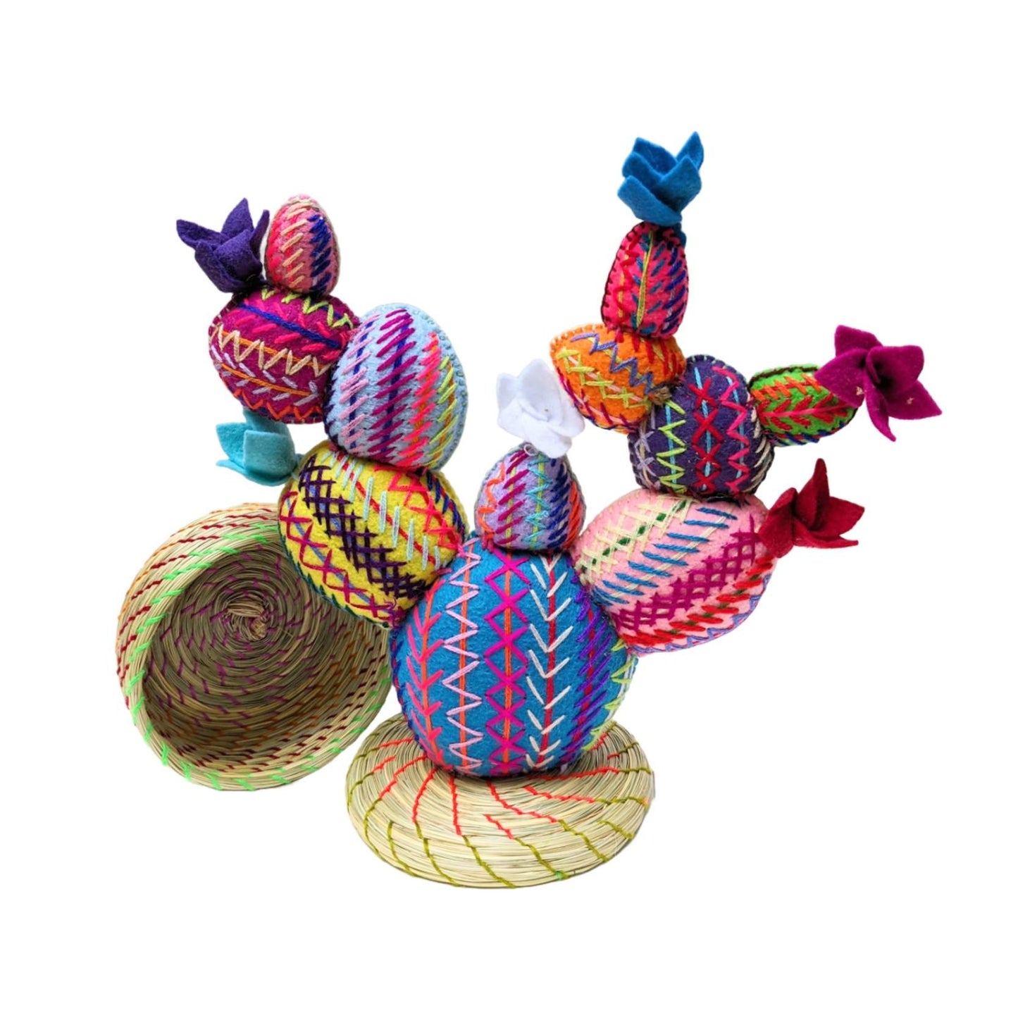 Nopal Cactus Basket