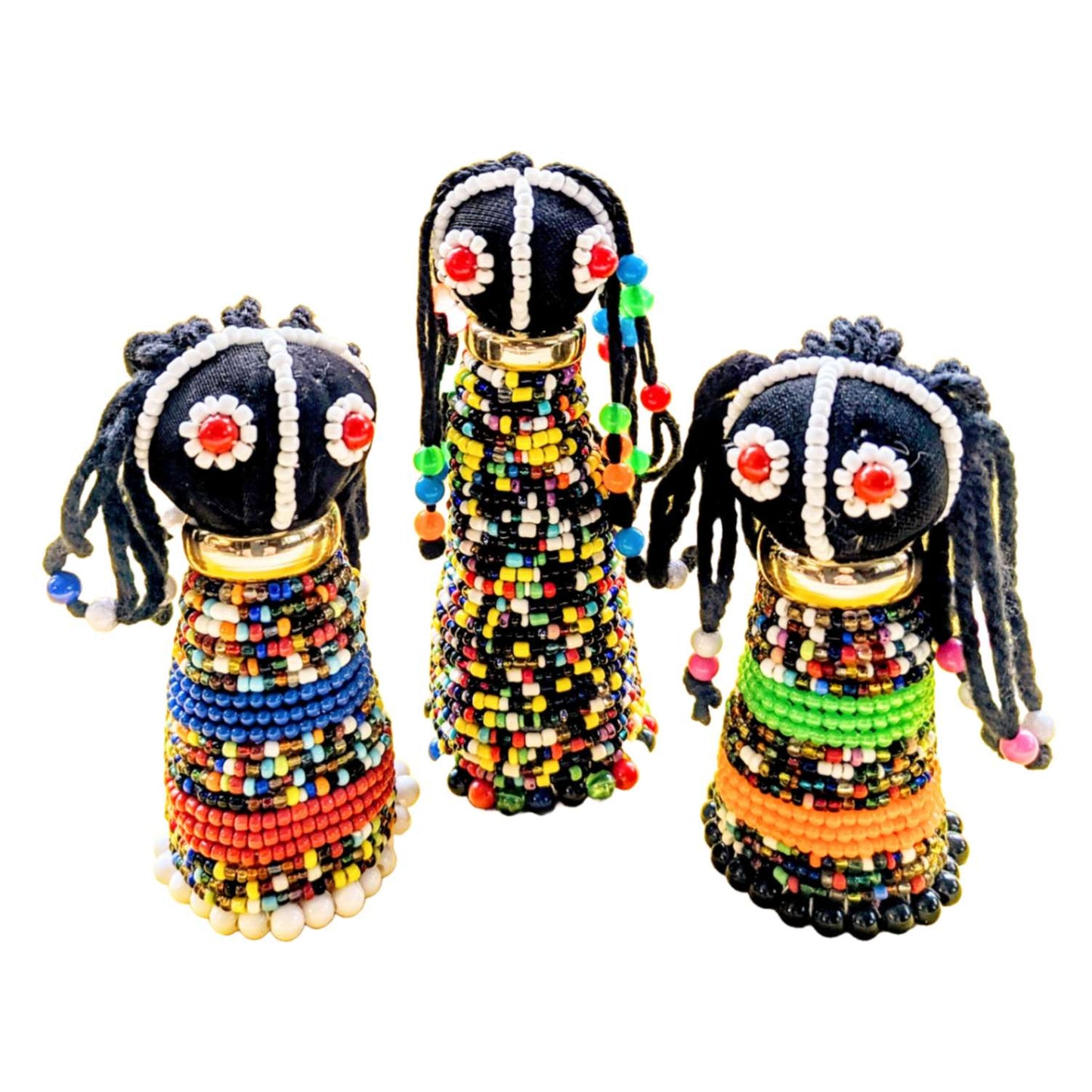 Ndebele Beaded "Sangoma" or Shaman Doll