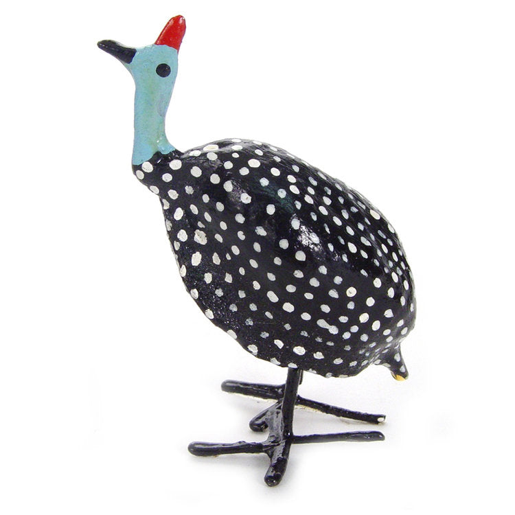 Guinea Fowl Seedpod Bird