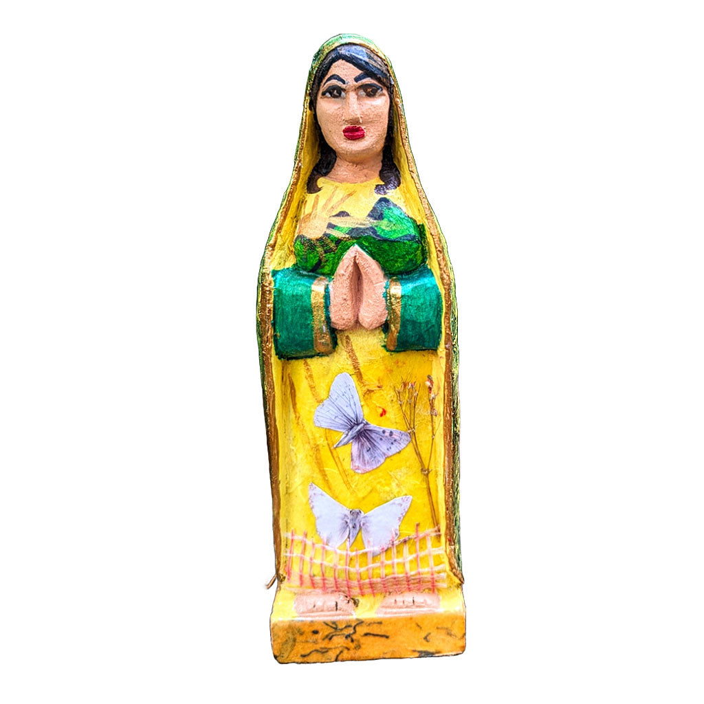 Folkart Virgin Mary Statue
