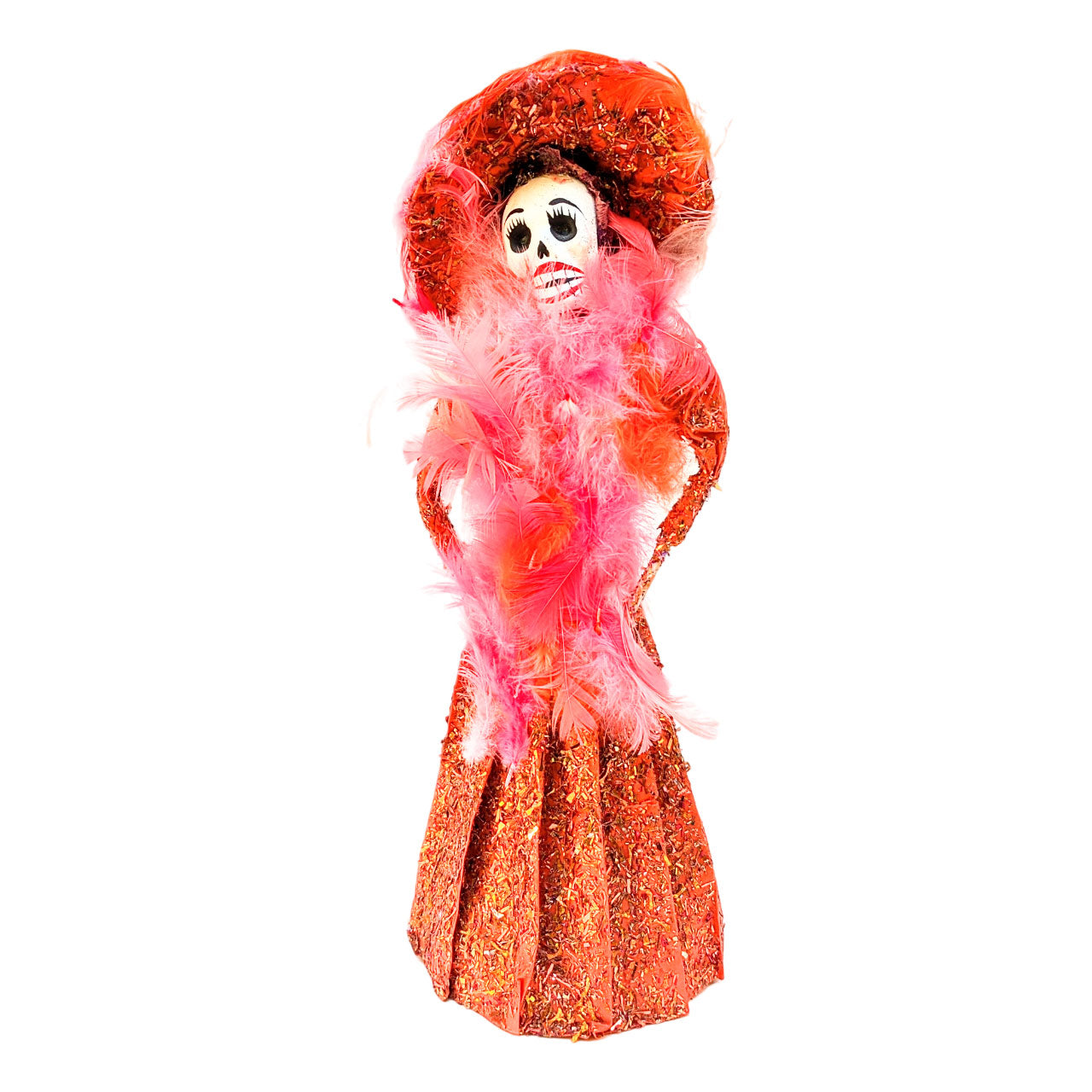 Day of the Dead Paper Mache Catrina Figure