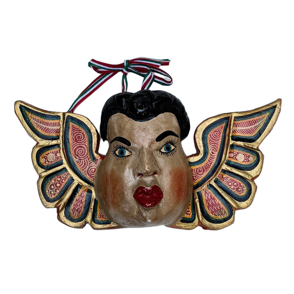 Winged Wood Cherubs from Mexico