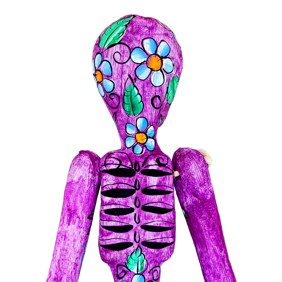 Large Paper Mache Skeleton – the FolkArt Gallery