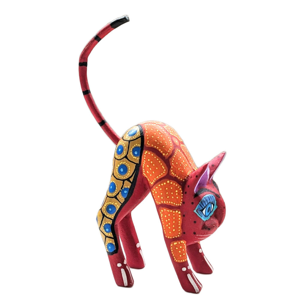 Cat Alebrije with Arched Back