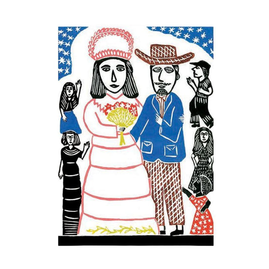 Wedding Greeting card by Jose Francisco Borges the Country Bride