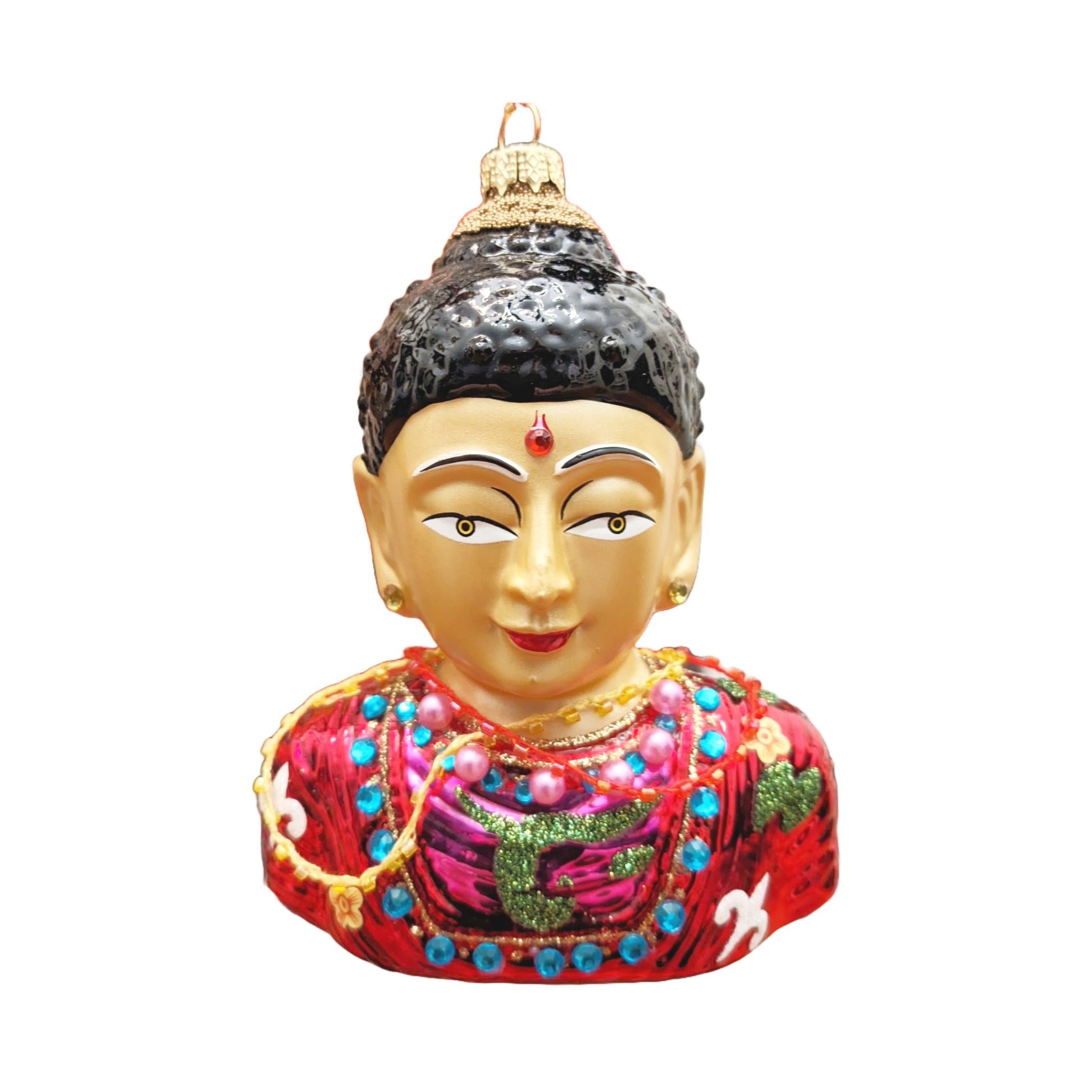 Buddha glass ornament