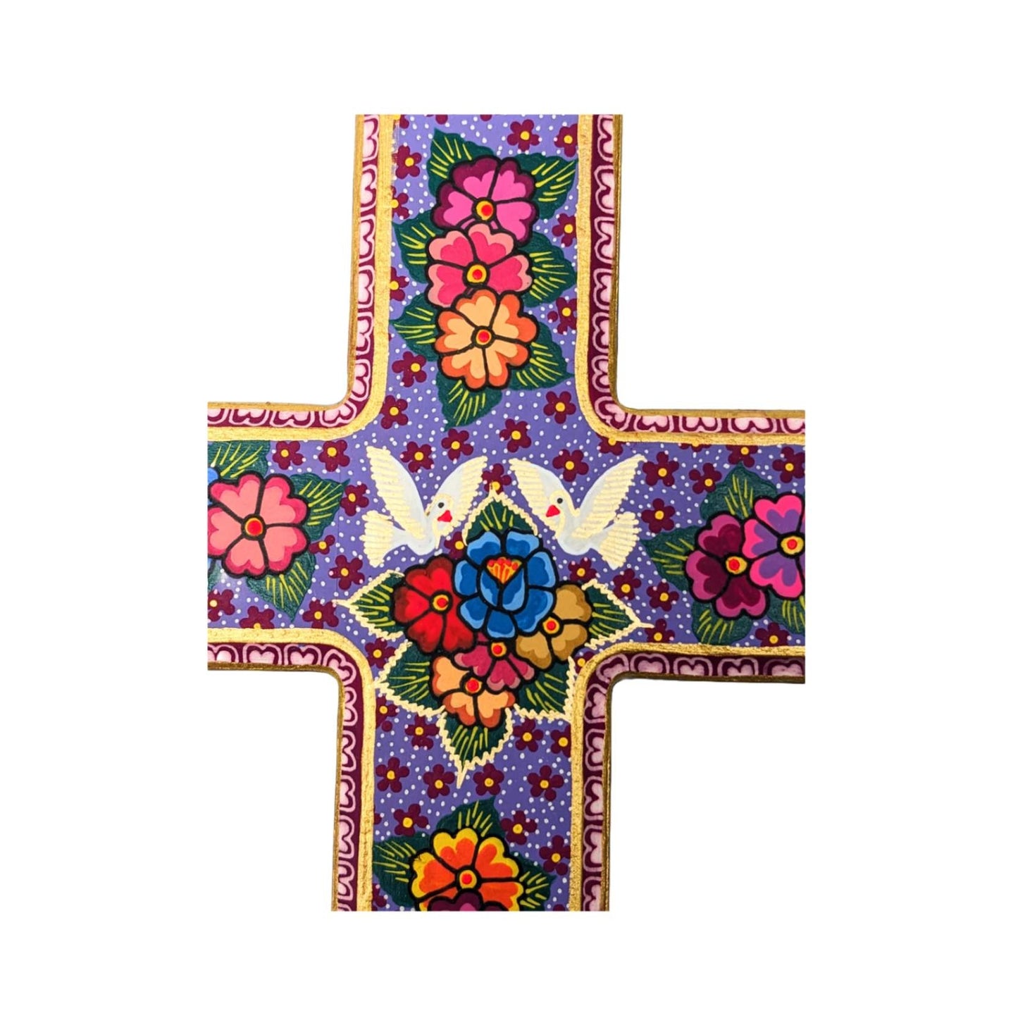 Folk Art Cross from Oaxaca, Mexico