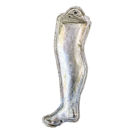 Antique Italian Leg Ex-Voto Amulet (Milagro)