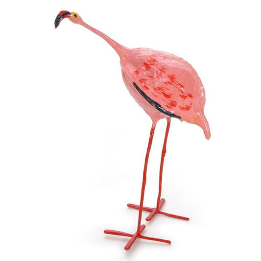 Flamingo “seedpod” Bird Sculpture