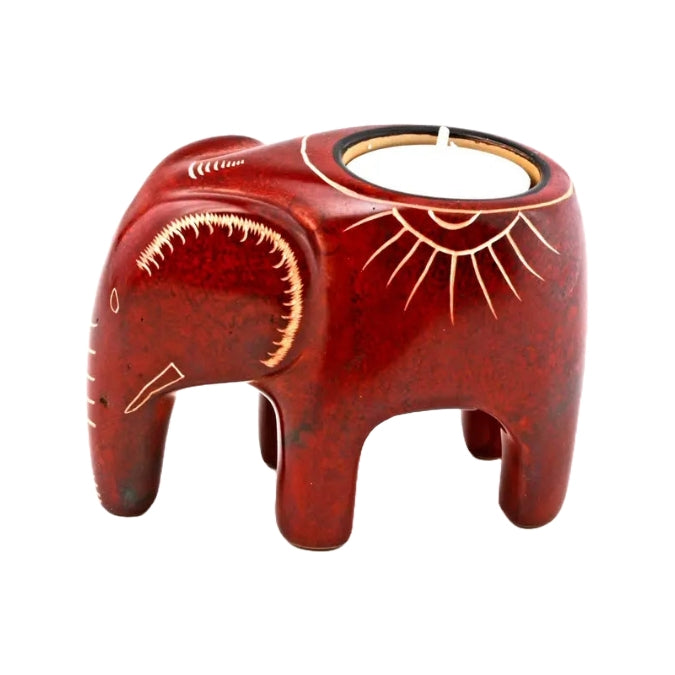 Masai Mara Elephant Tealight Holder